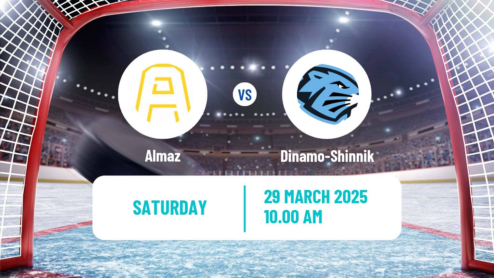 Hockey MHL Almaz - Dinamo-Shinnik
