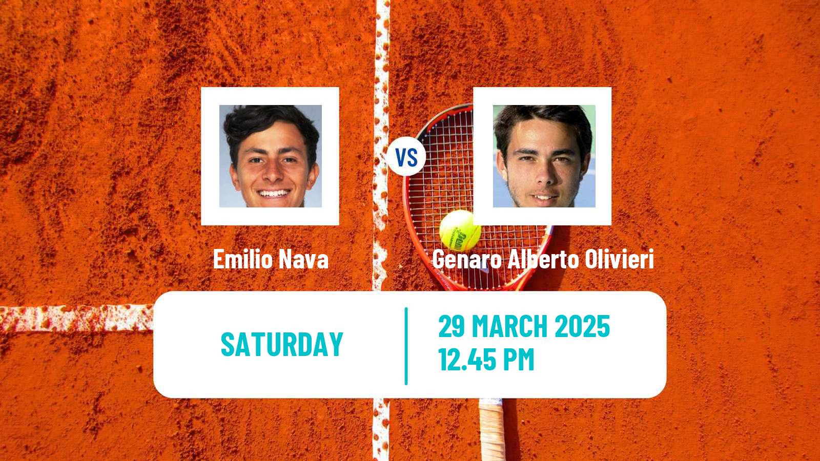 Tennis Concepcion Challenger Men Emilio Nava - Genaro Alberto Olivieri