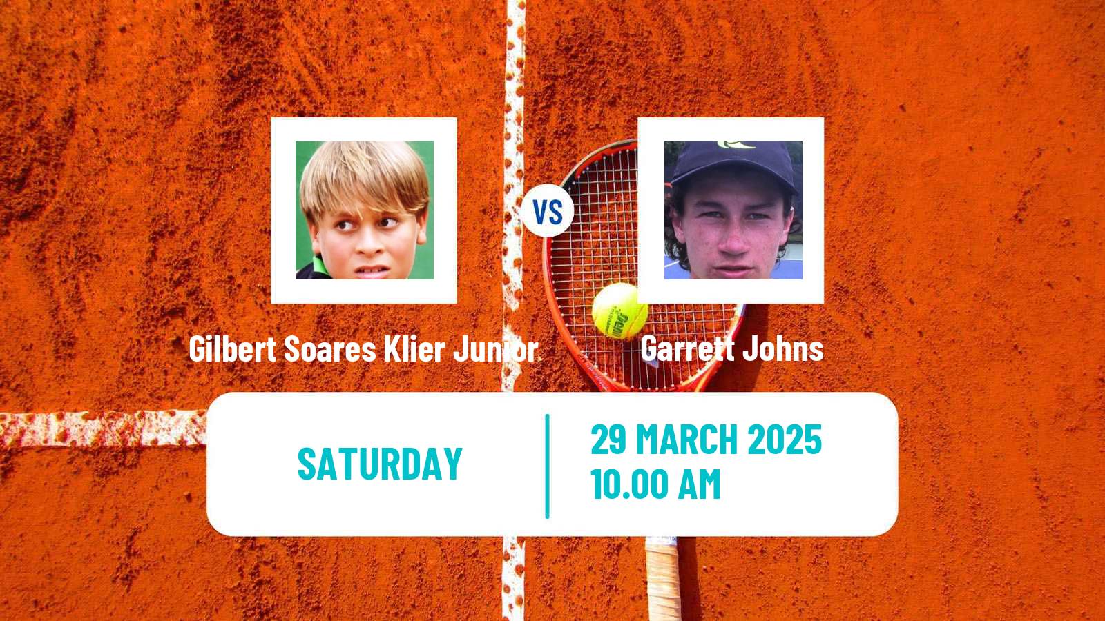 Tennis ITF M25 Santo Domingo 2 Men Gilbert Soares Klier Junior - Garrett Johns