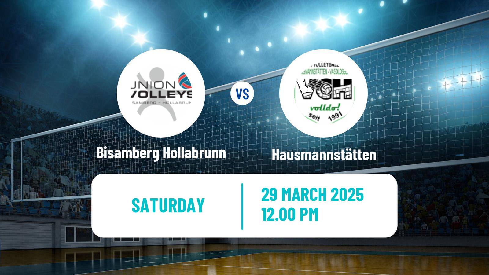 Volleyball Austrian Volley League Women Bisamberg Hollabrunn - Hausmannstätten