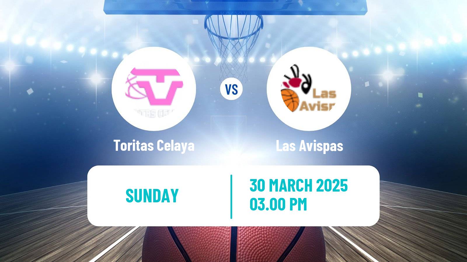 Basketball Mexican LMBPF Women Toritas Celaya - Las Avispas