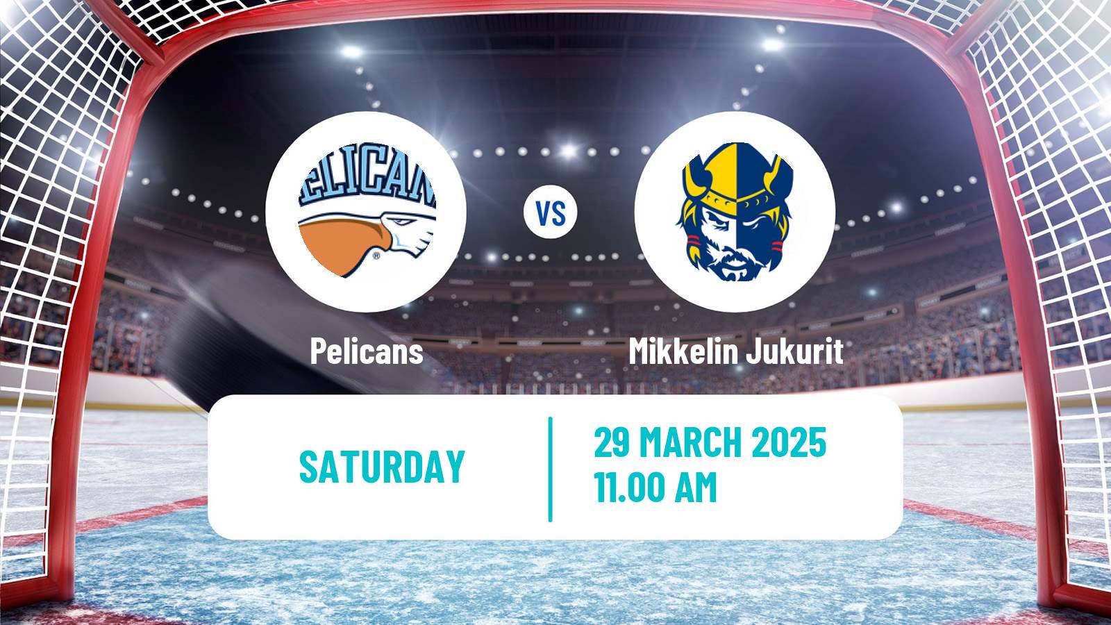 Hockey Finnish SM-liiga Pelicans - Mikkelin Jukurit