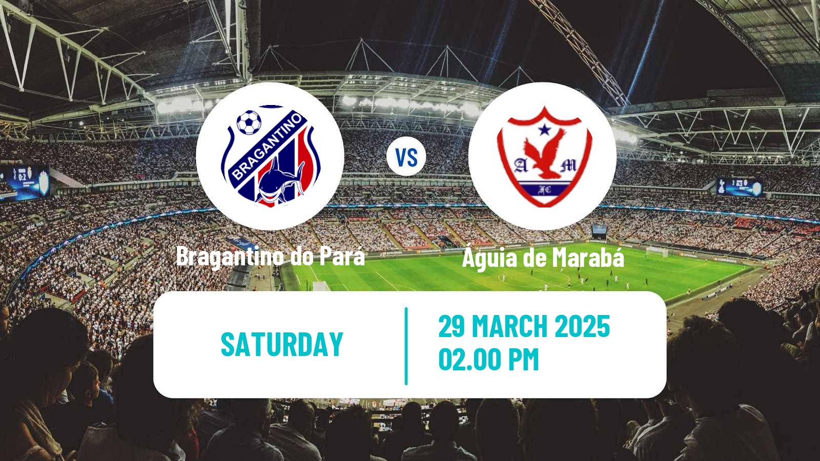 Soccer Brazilian Campeonato Paraense Bragantino do Pará - Águia de Marabá