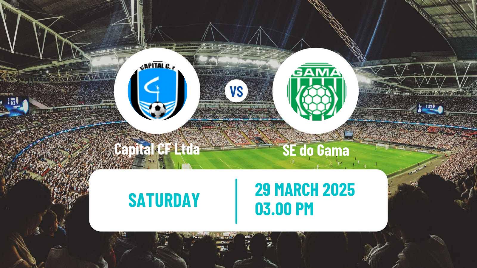 Soccer Brazilian Campeonato Brasiliense Capital CF Ltda - Gama