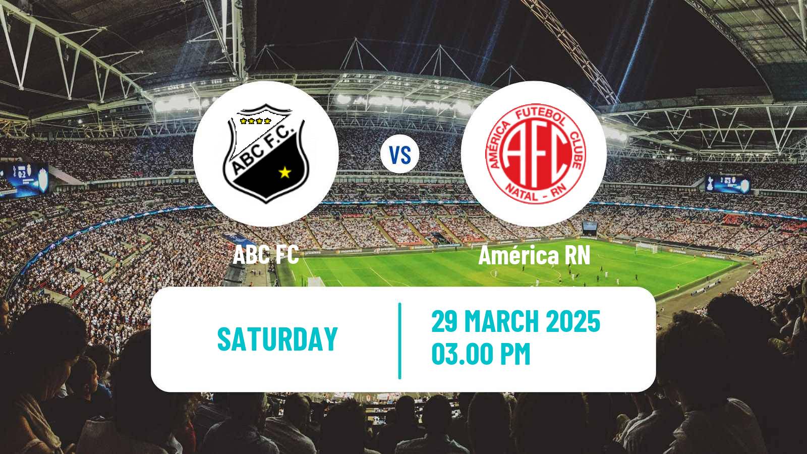 Soccer Brazilian Campeonato Potiguar ABC - América RN
