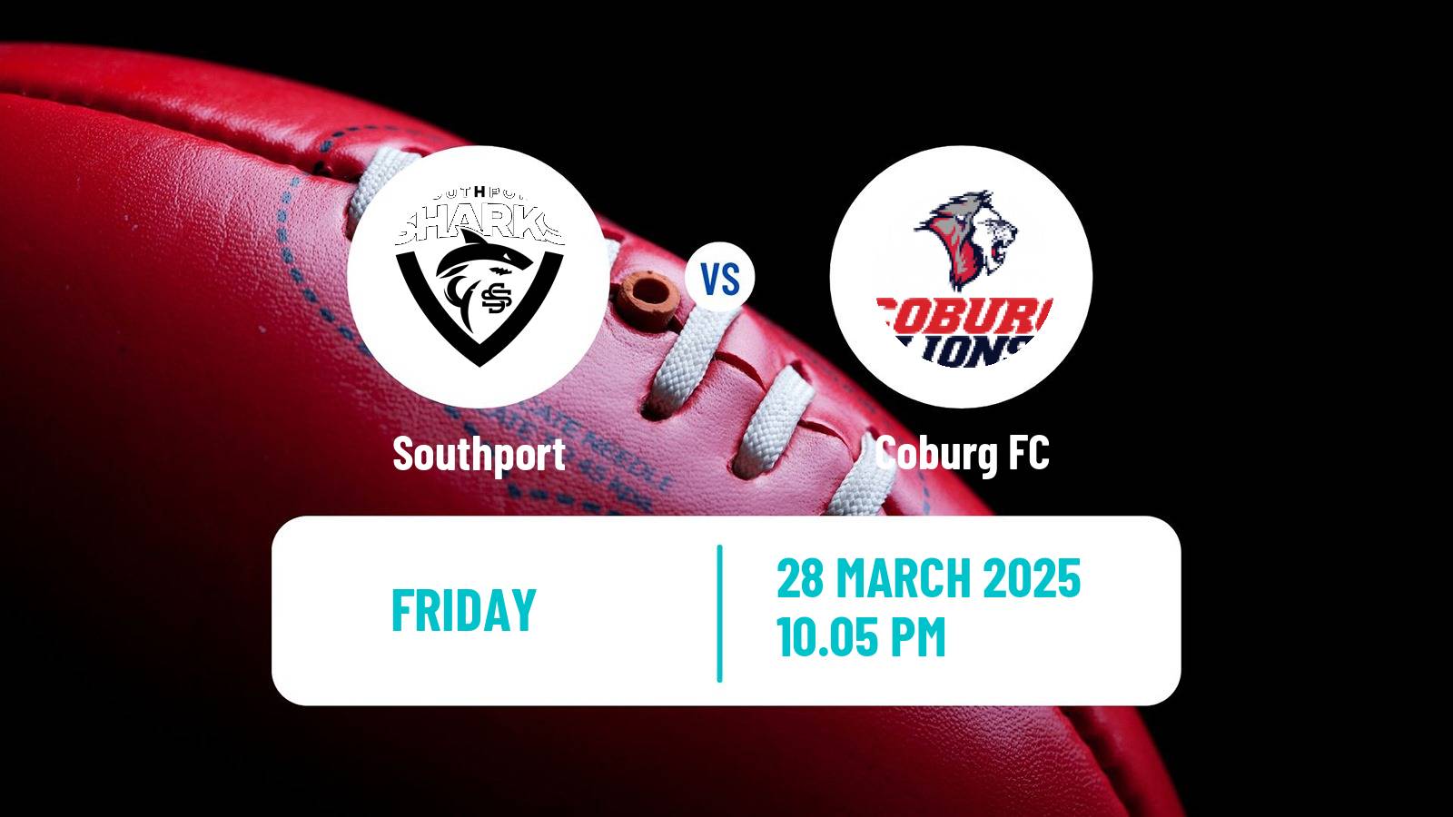 Aussie rules VFL Southport - Coburg