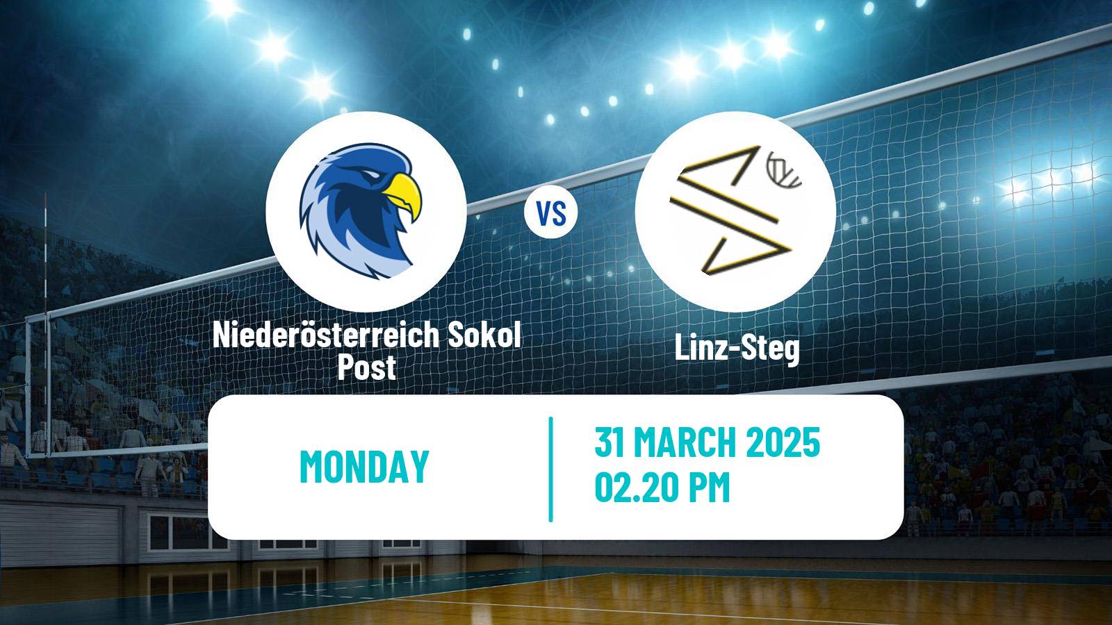 Volleyball Austrian Volley League Women Niederösterreich Sokol Post - Linz-Steg