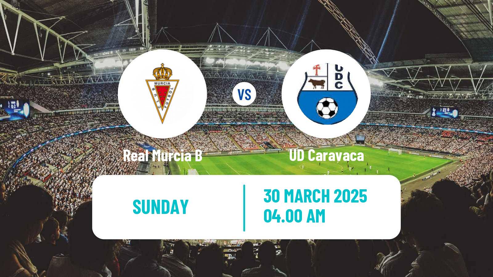 Soccer Spanish Tercera RFEF - Group 13 Real Murcia B - Caravaca