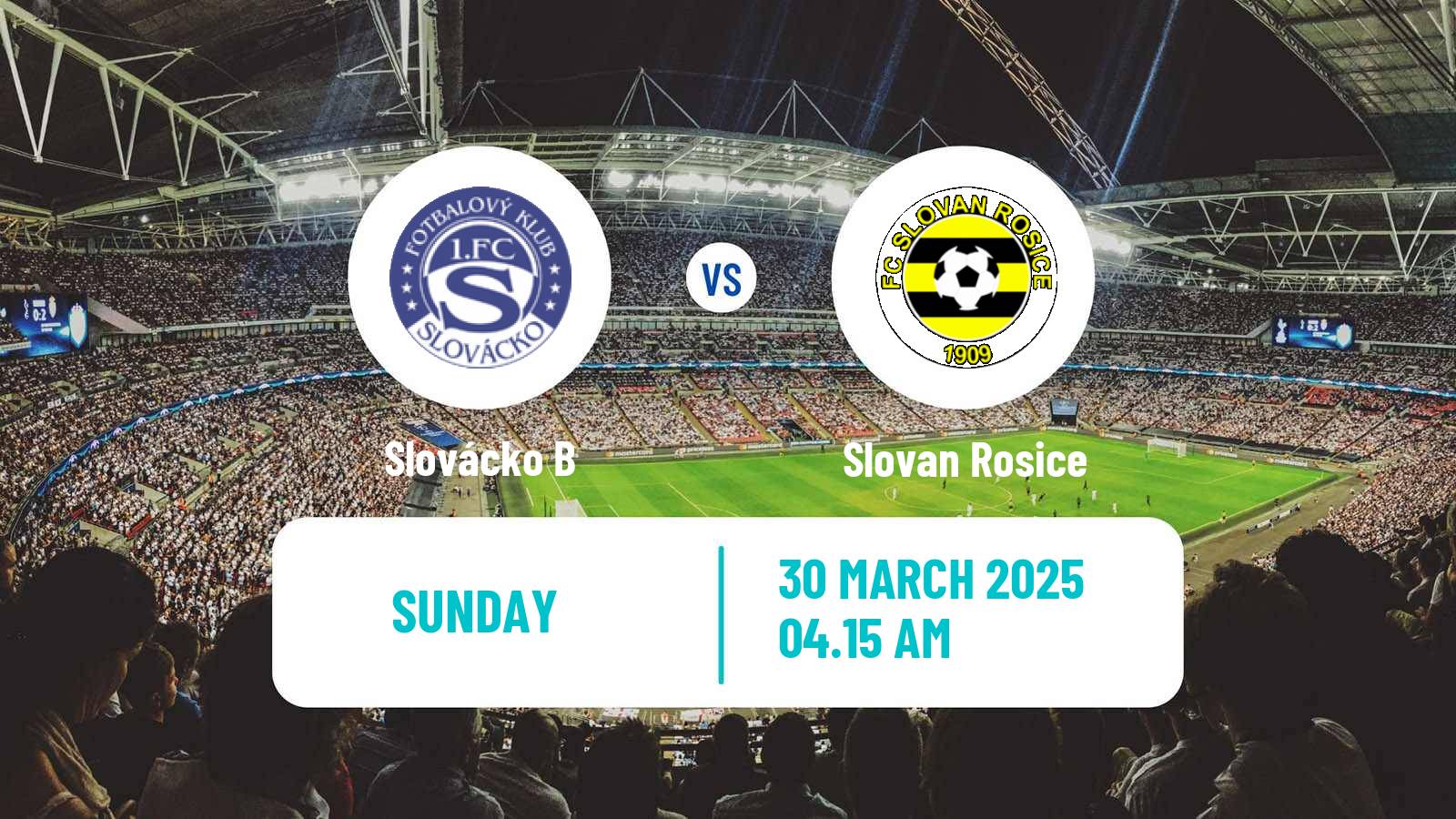 Soccer Czech MSFL Slovácko B - Slovan Rosice