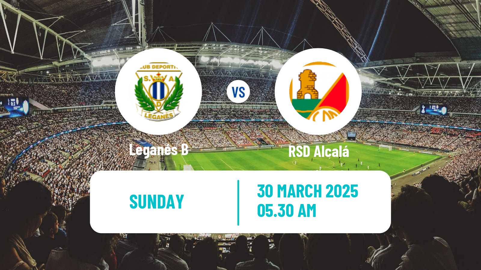 Soccer Spanish Tercera RFEF - Group 7 Leganés B - Alcalá