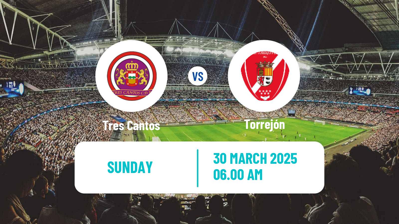 Soccer Spanish Tercera RFEF - Group 7 Tres Cantos - Torrejón