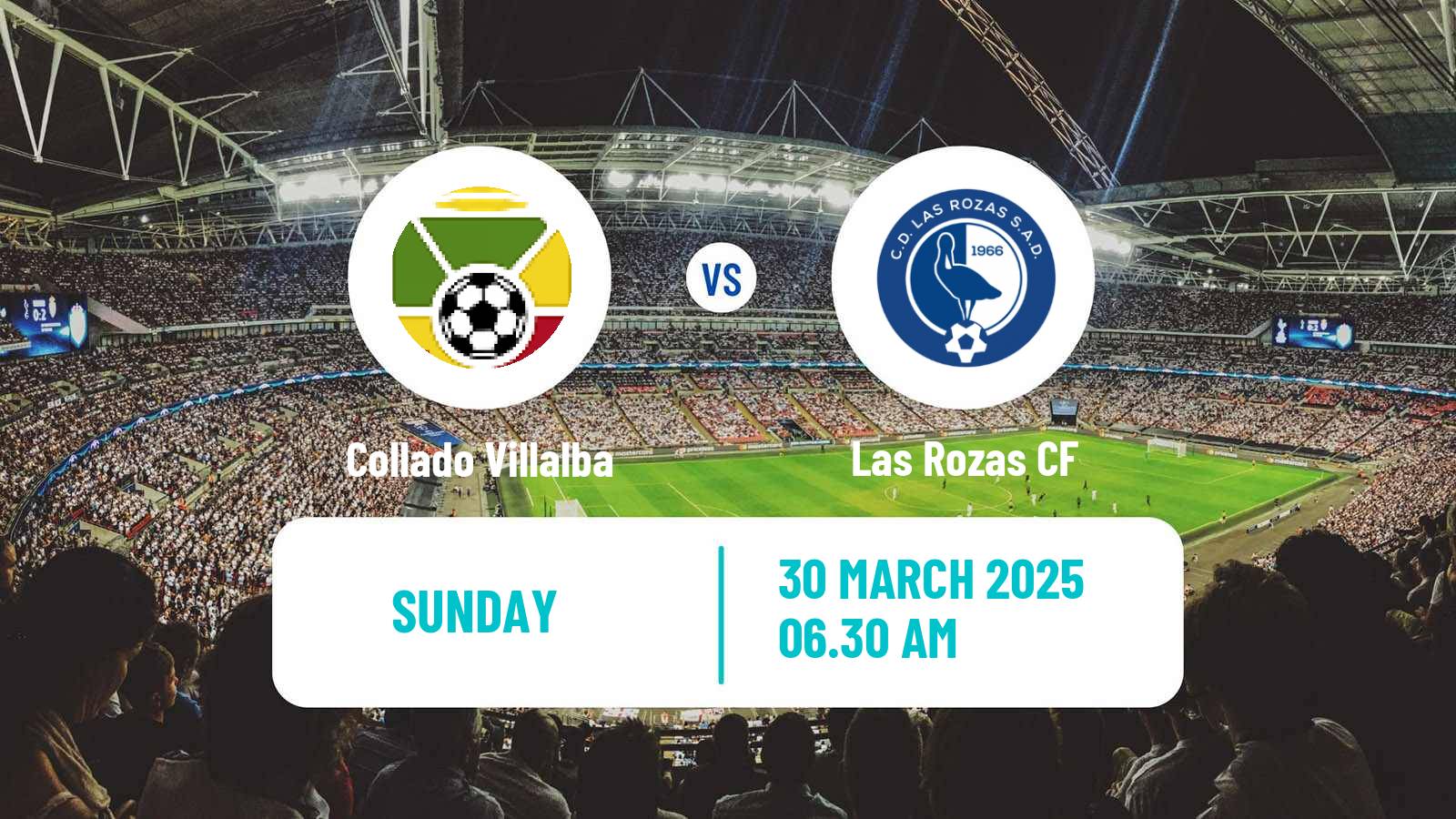 Soccer Spanish Tercera RFEF - Group 7 Collado Villalba - Las Rozas