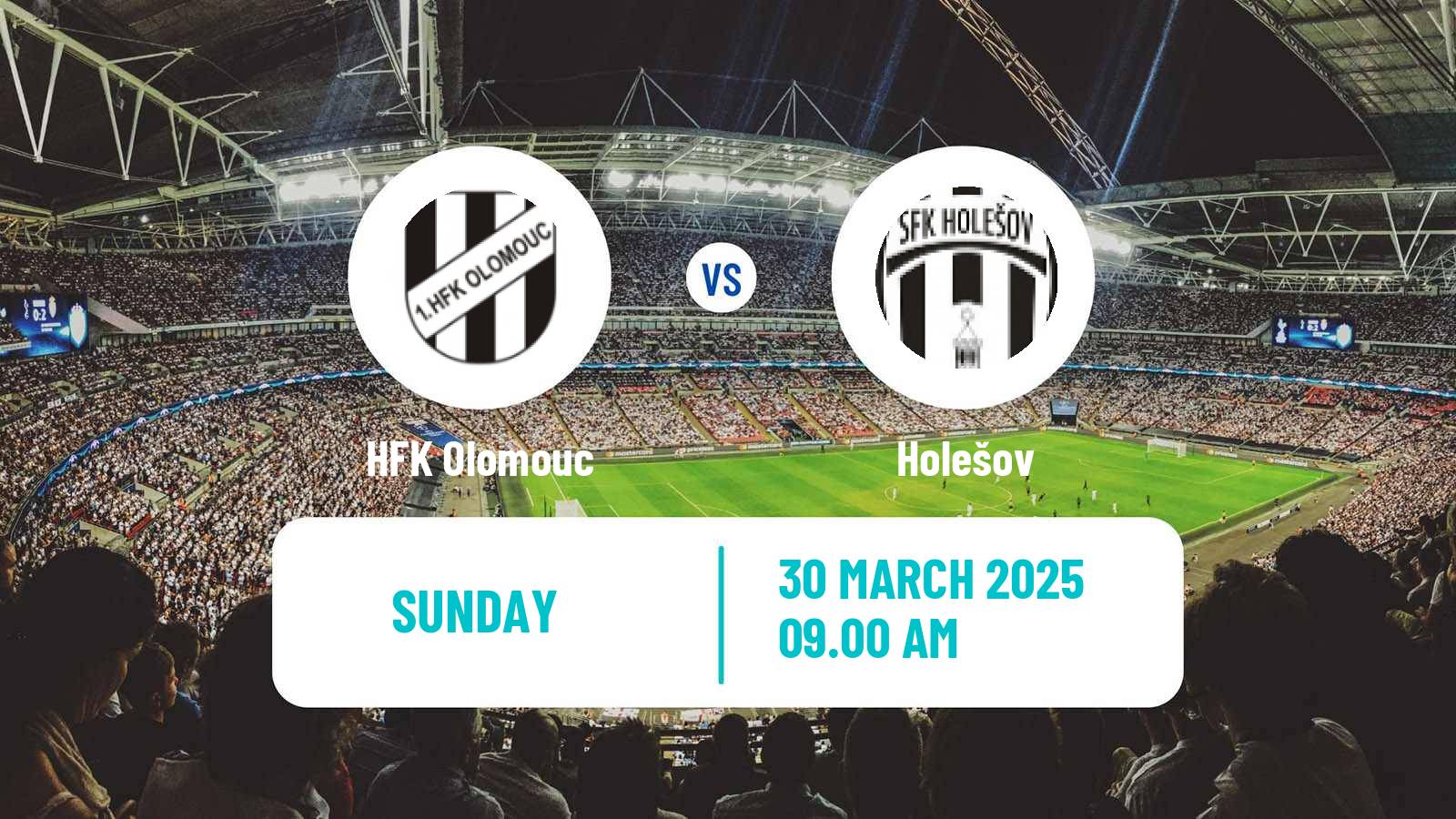 Soccer Czech Division E HFK Olomouc - Holešov