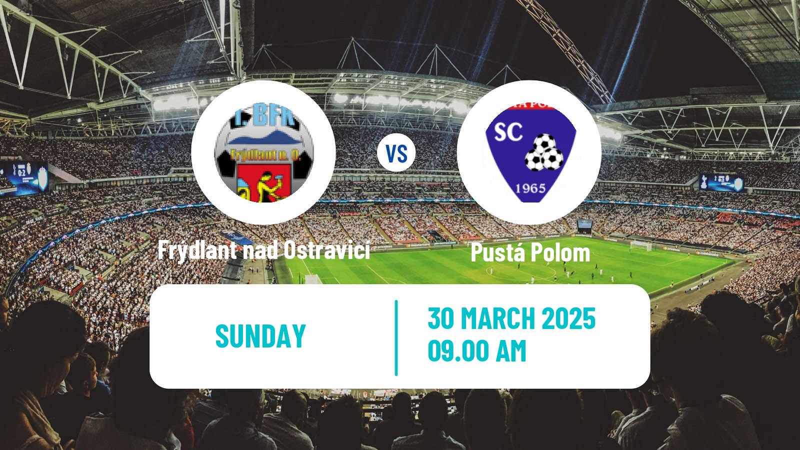 Soccer Czech Division F Frýdlant nad Ostravicí - Pustá Polom