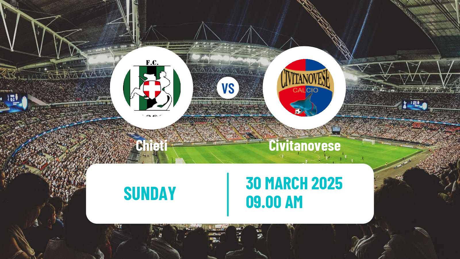 Soccer Italian Serie D - Group F Chieti - Civitanovese