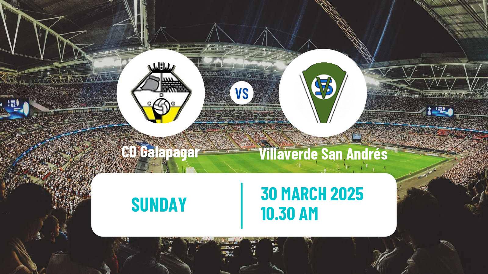 Soccer Spanish Tercera RFEF - Group 7 Galapagar - Villaverde San Andrés