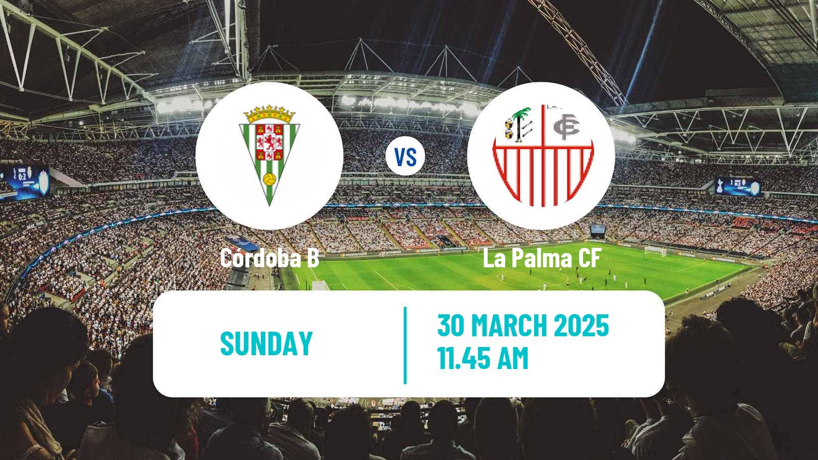 Soccer Spanish Tercera RFEF - Group 10 Córdoba B - La Palma