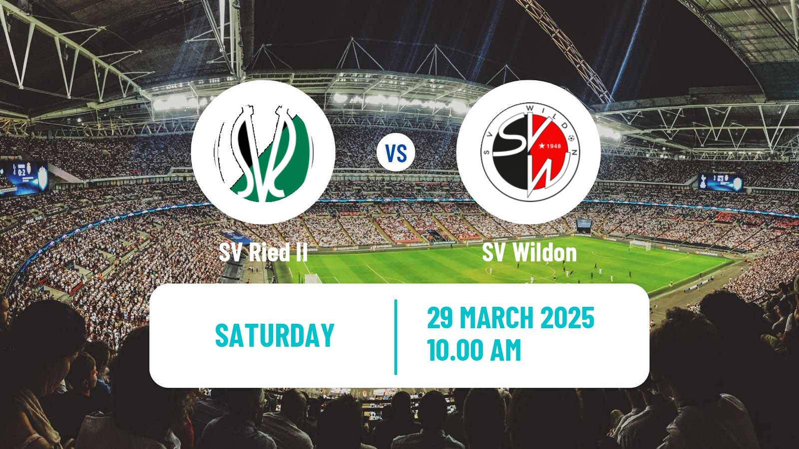 Soccer Austrian Regionalliga Central Ried II - SV Wildon