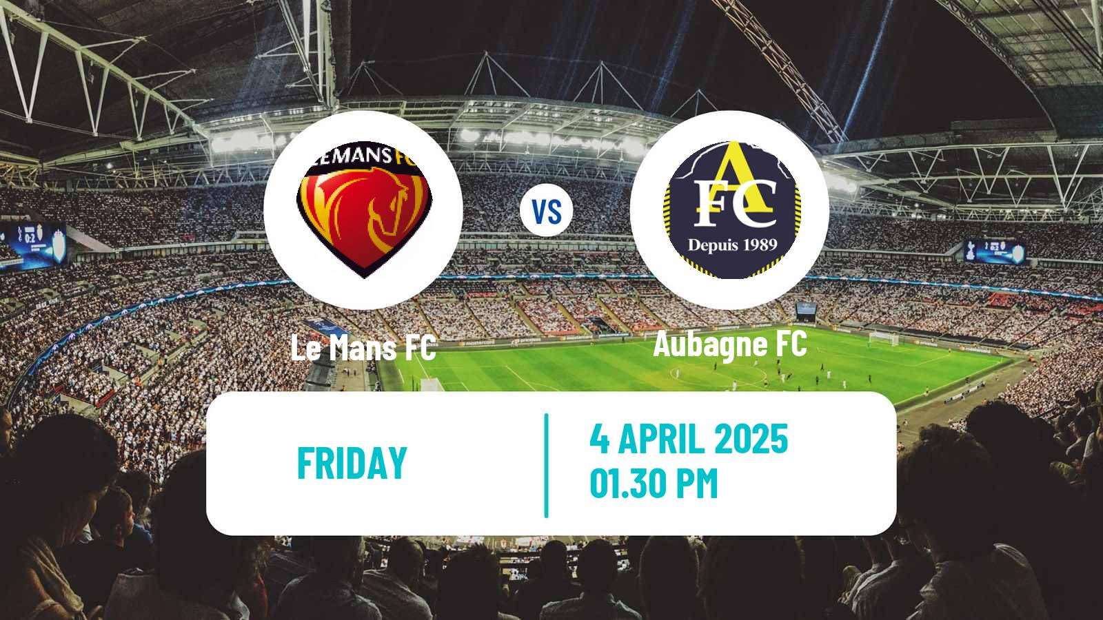 Soccer French National League Le Mans - Aubagne