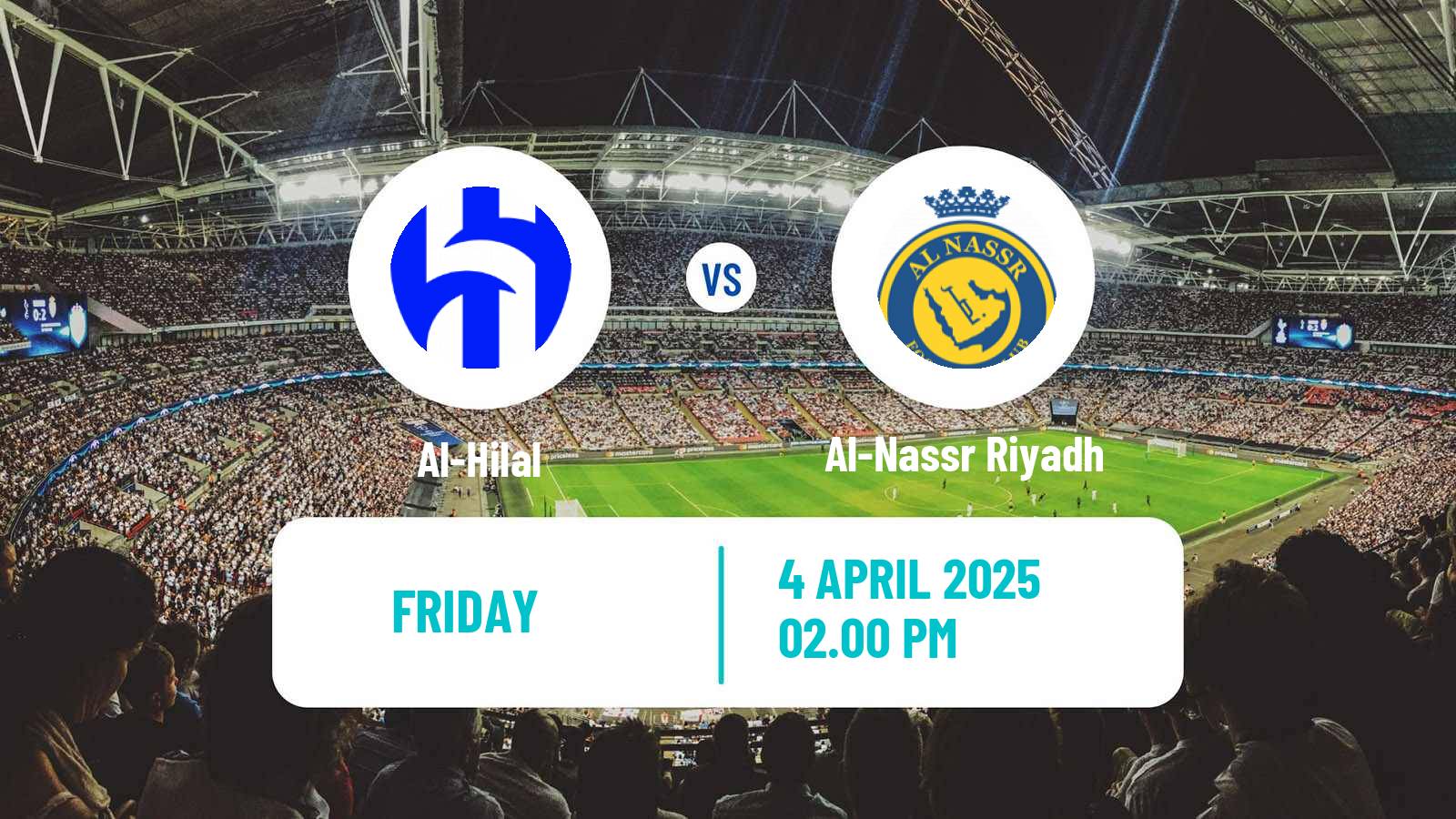 Football Saudi Professional League Al-Hilal - Al-Nassr Riyadh