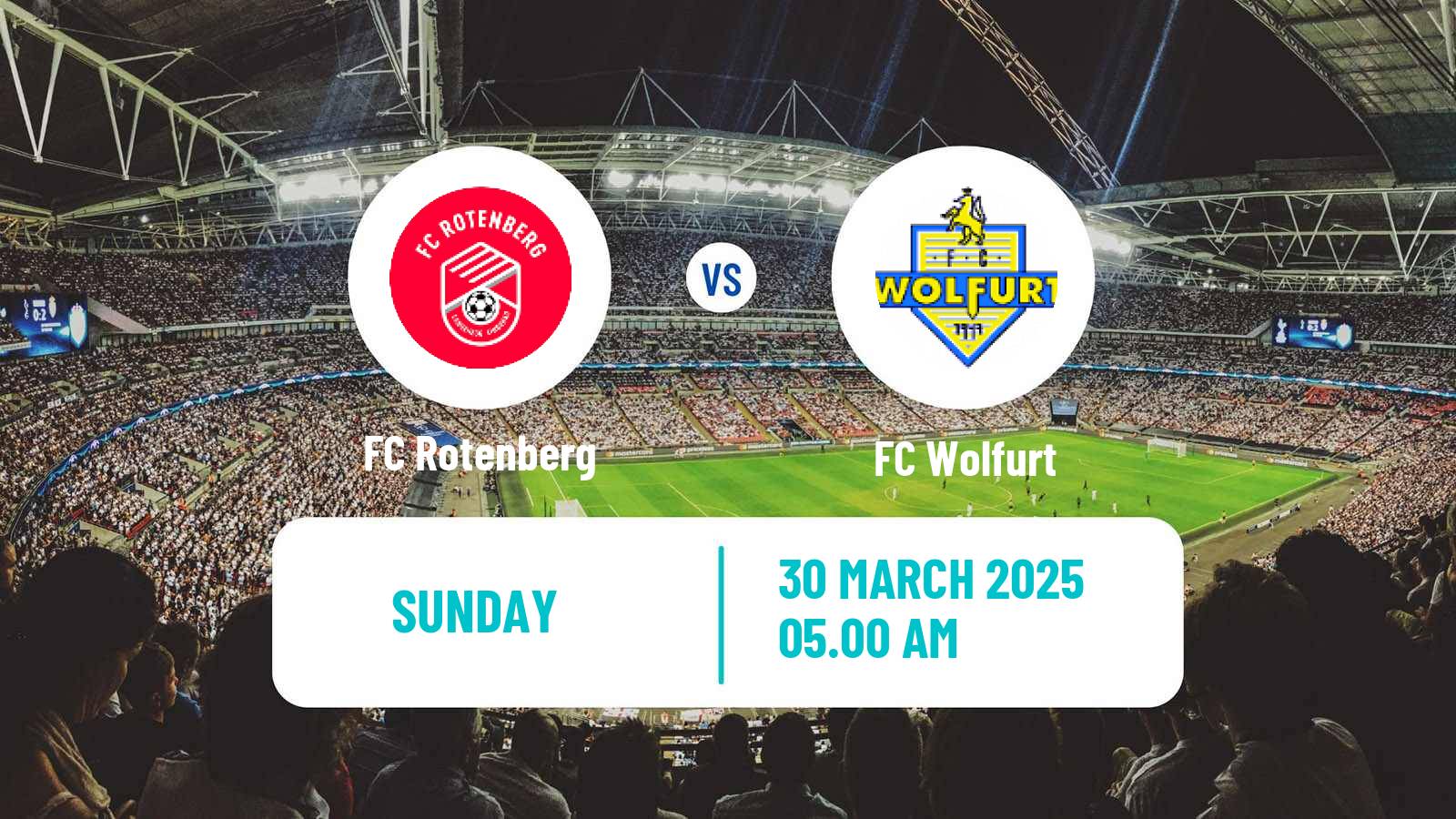 Soccer Austrian Landesliga Vorarlberg Rotenberg - Wolfurt