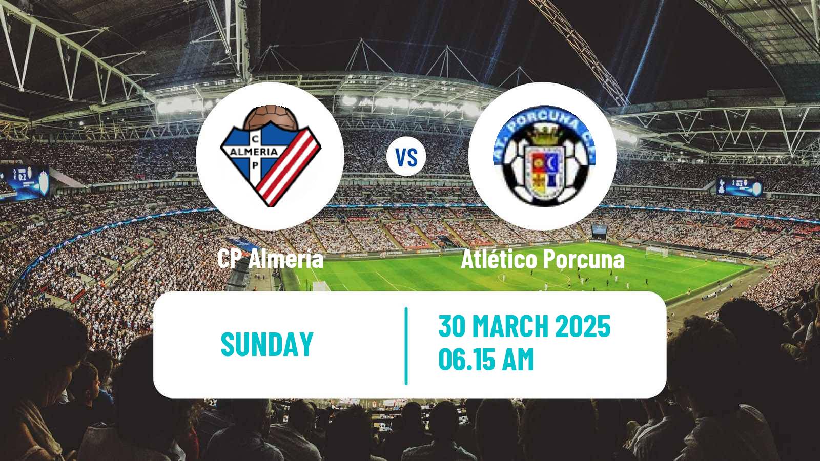 Soccer Spanish Tercera RFEF - Group 9 CP Almería - Atlético Porcuna
