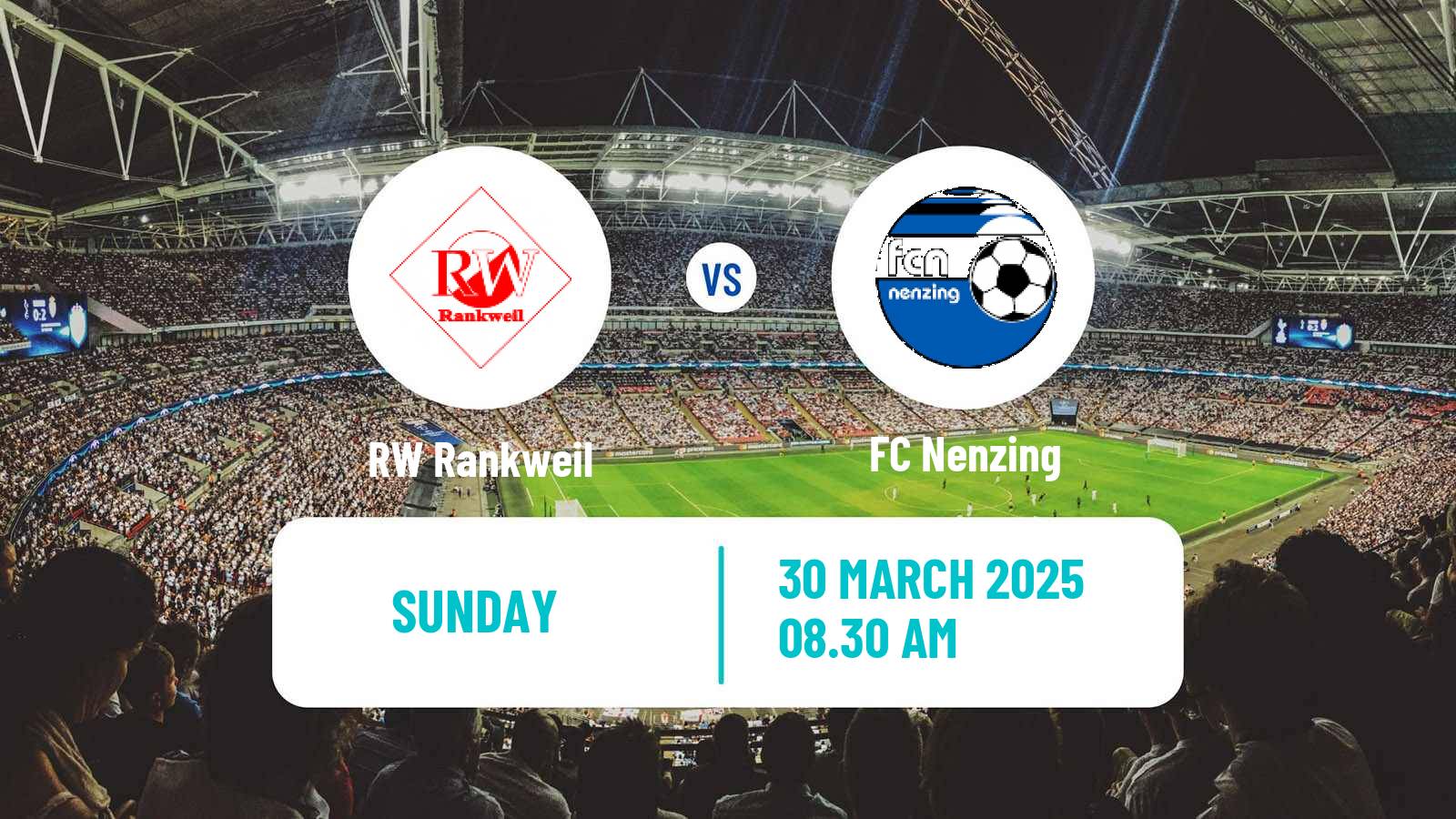 Soccer Austrian Landesliga Vorarlberg RW Rankweil - Nenzing