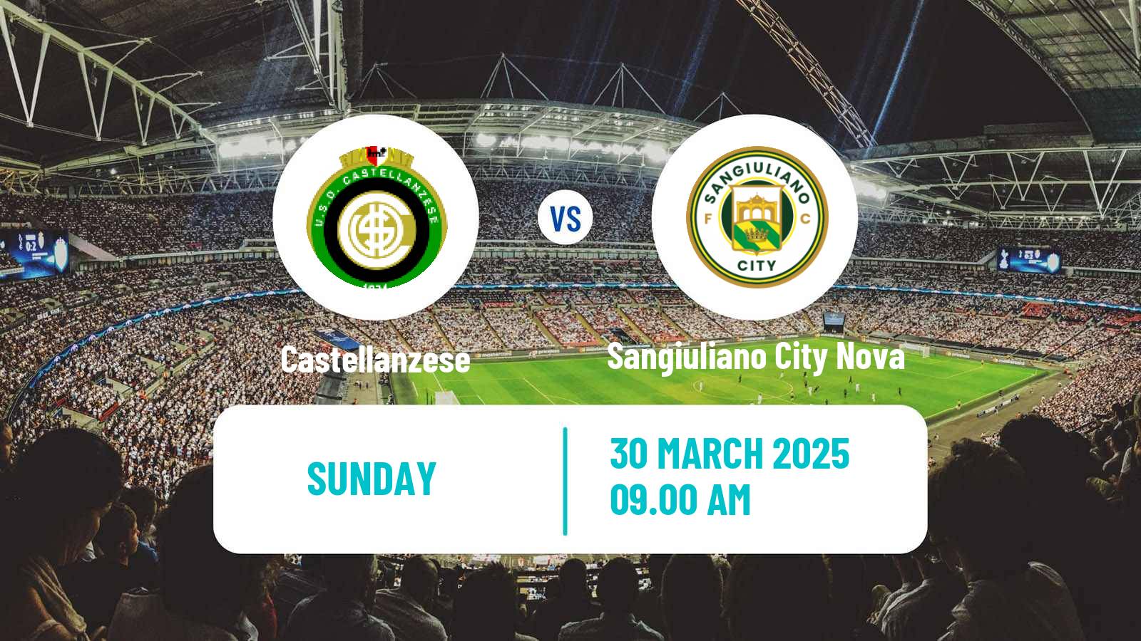 Soccer Italian Serie D - Group B Castellanzese - Sangiuliano City Nova