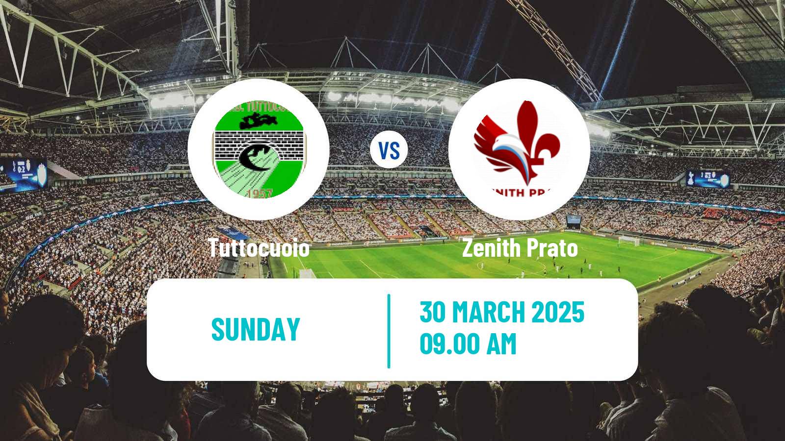 Soccer Italian Serie D - Group D Tuttocuoio - Zenith Prato