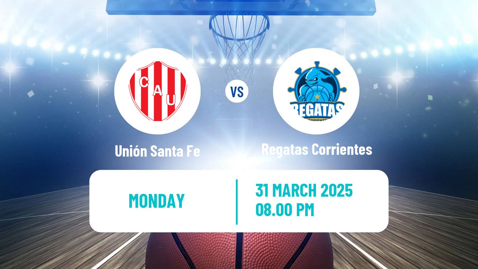 Basketball Argentinian LNB Unión Santa Fe - Regatas Corrientes