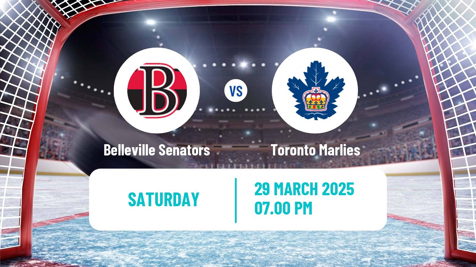 Hockey AHL Belleville Senators - Toronto Marlies