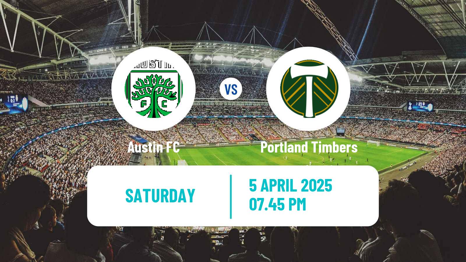 Soccer MLS Austin FC - Portland Timbers