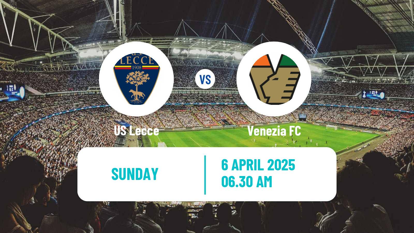 Football Italian Serie A Lecce - Venezia