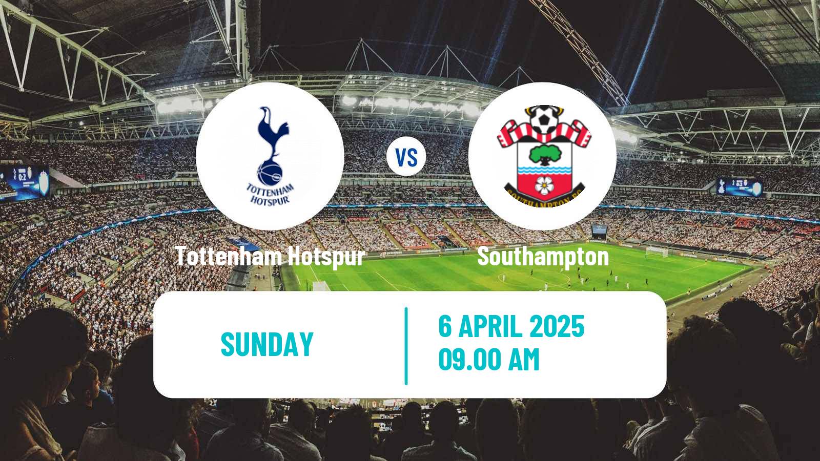Soccer English Premier League Tottenham Hotspur - Southampton