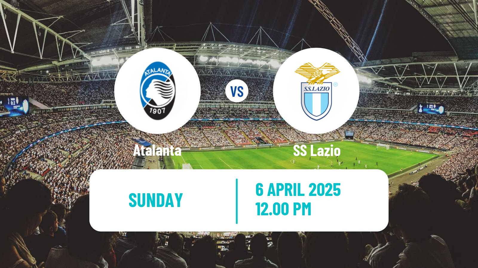 Soccer Italian Serie A Atalanta - Lazio