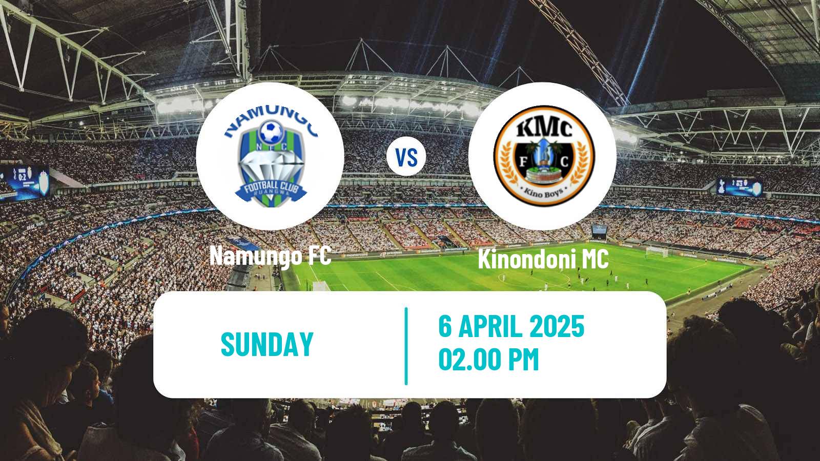 Soccer Tanzanian Premier League Namungo - Kinondoni MC