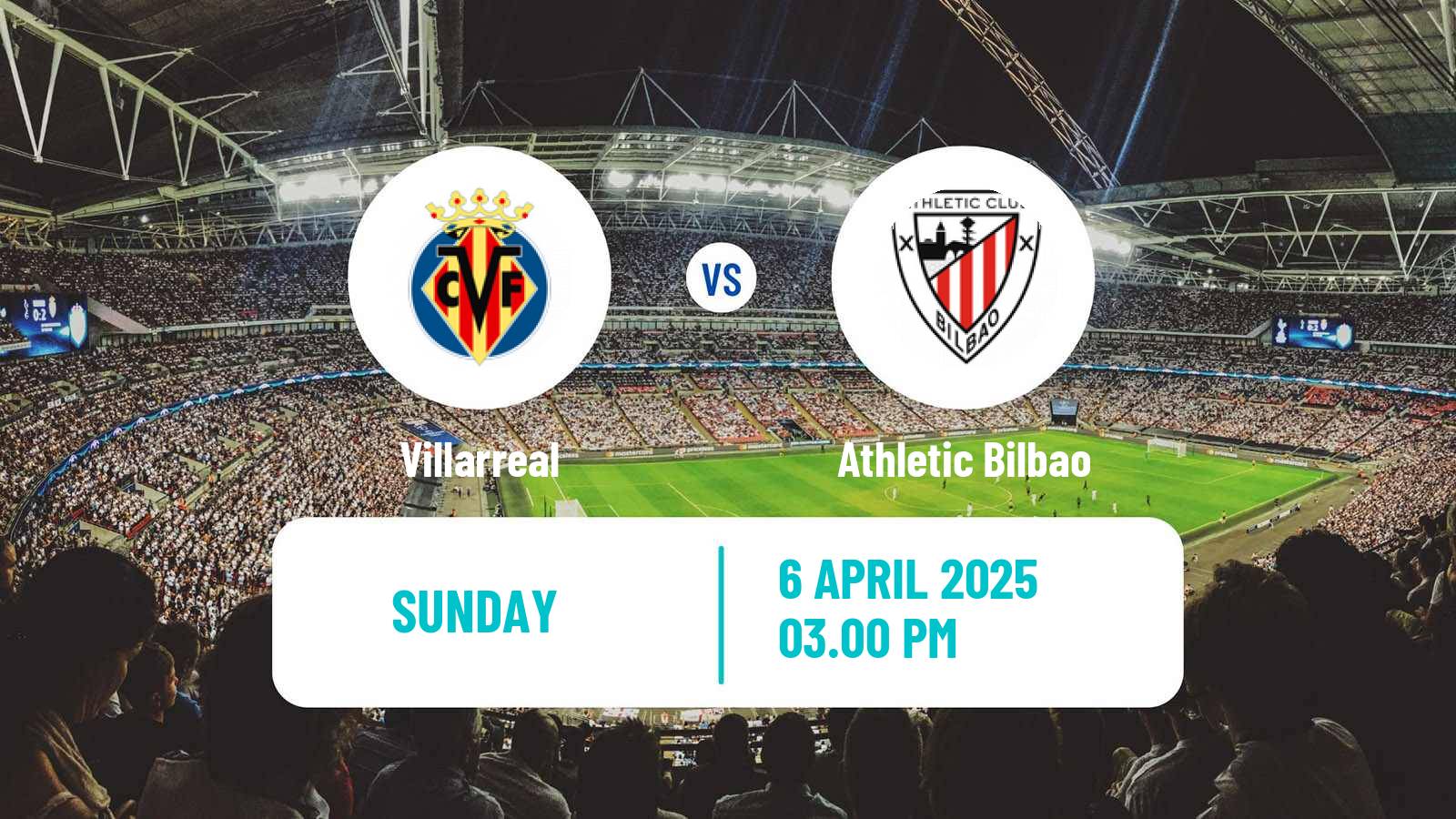Soccer Spanish LaLiga Villarreal - Athletic Bilbao