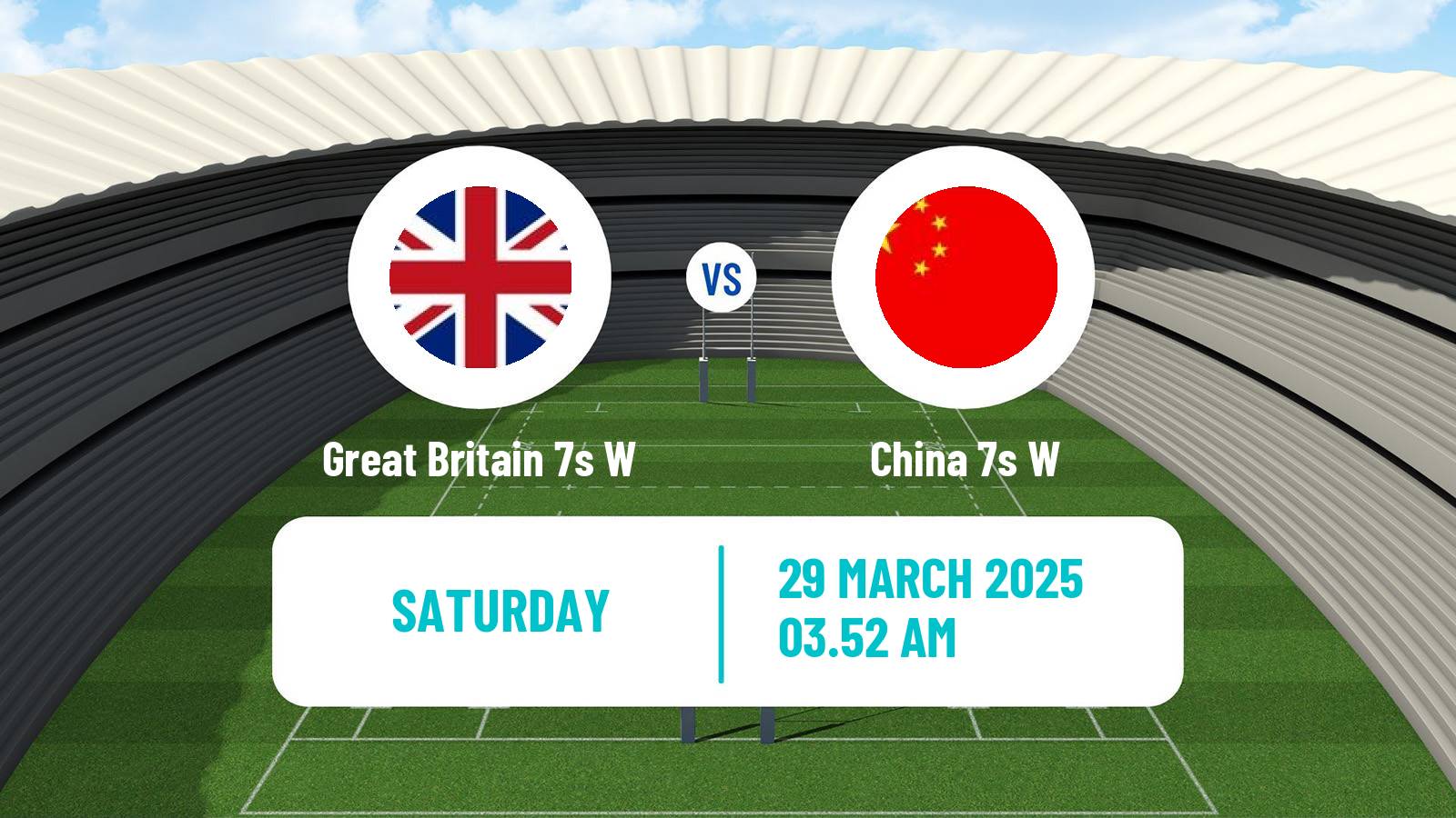 Rugby union Sevens World Series Women - Hong Kong Great Britain 7s W - China 7s W