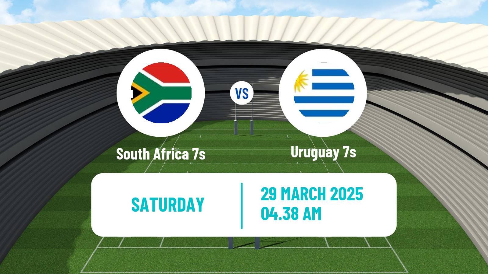 Rugby union Sevens World Series - Hong Kong South Africa 7s - Uruguay 7s