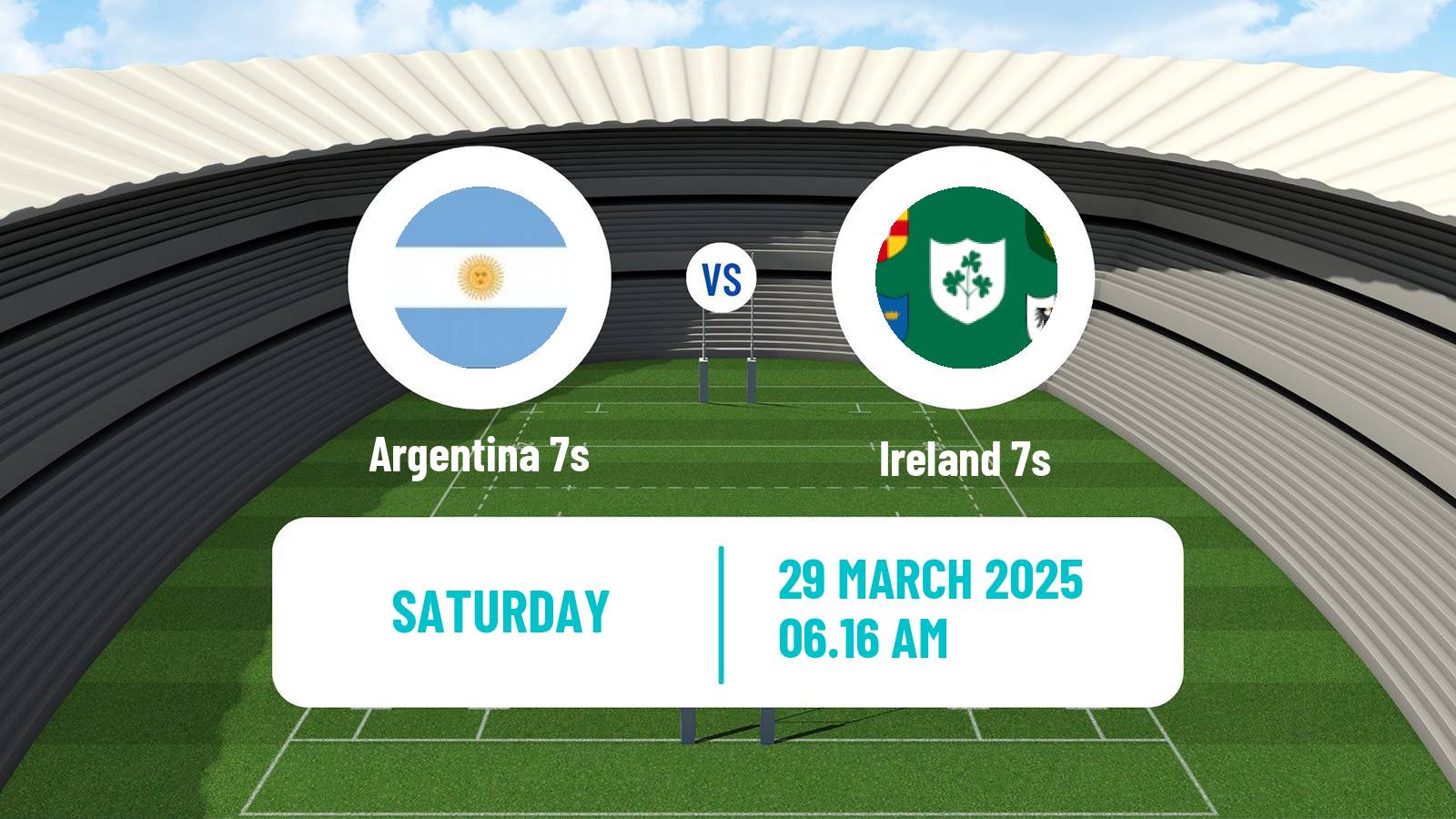 Rugby union Sevens World Series - Hong Kong Argentina 7s - Ireland 7s