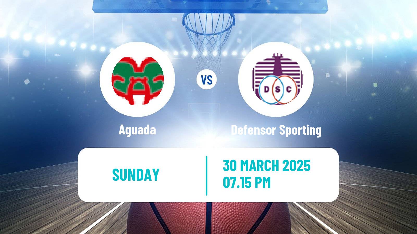 Basketball Uruguayan Liga Basketball Aguada - Defensor Sporting