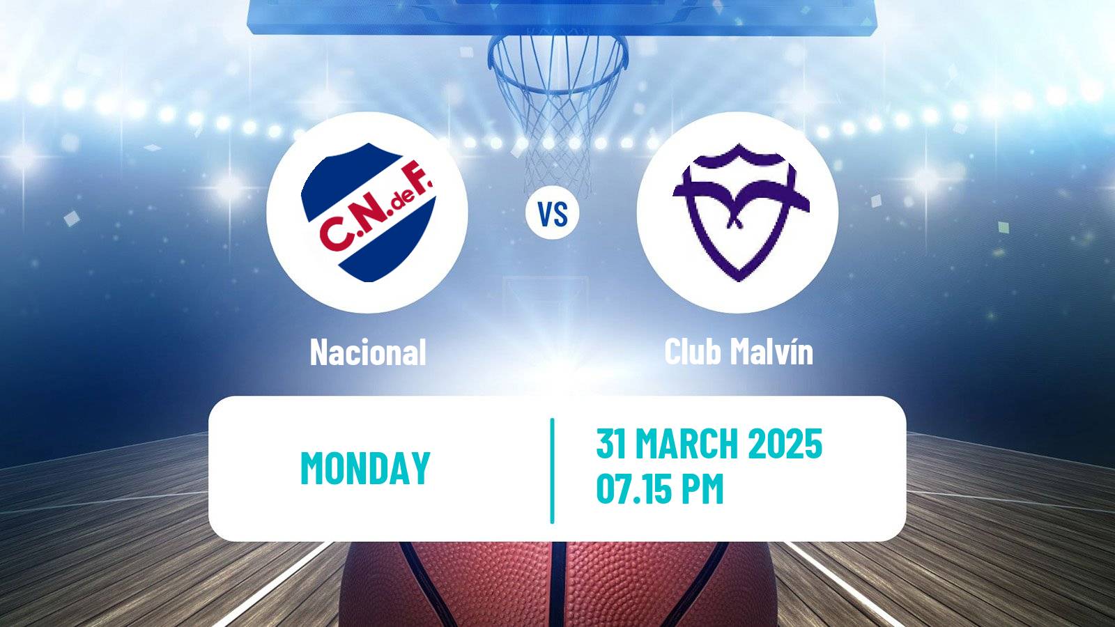 Basketball Uruguayan Liga Basketball Nacional - Malvín