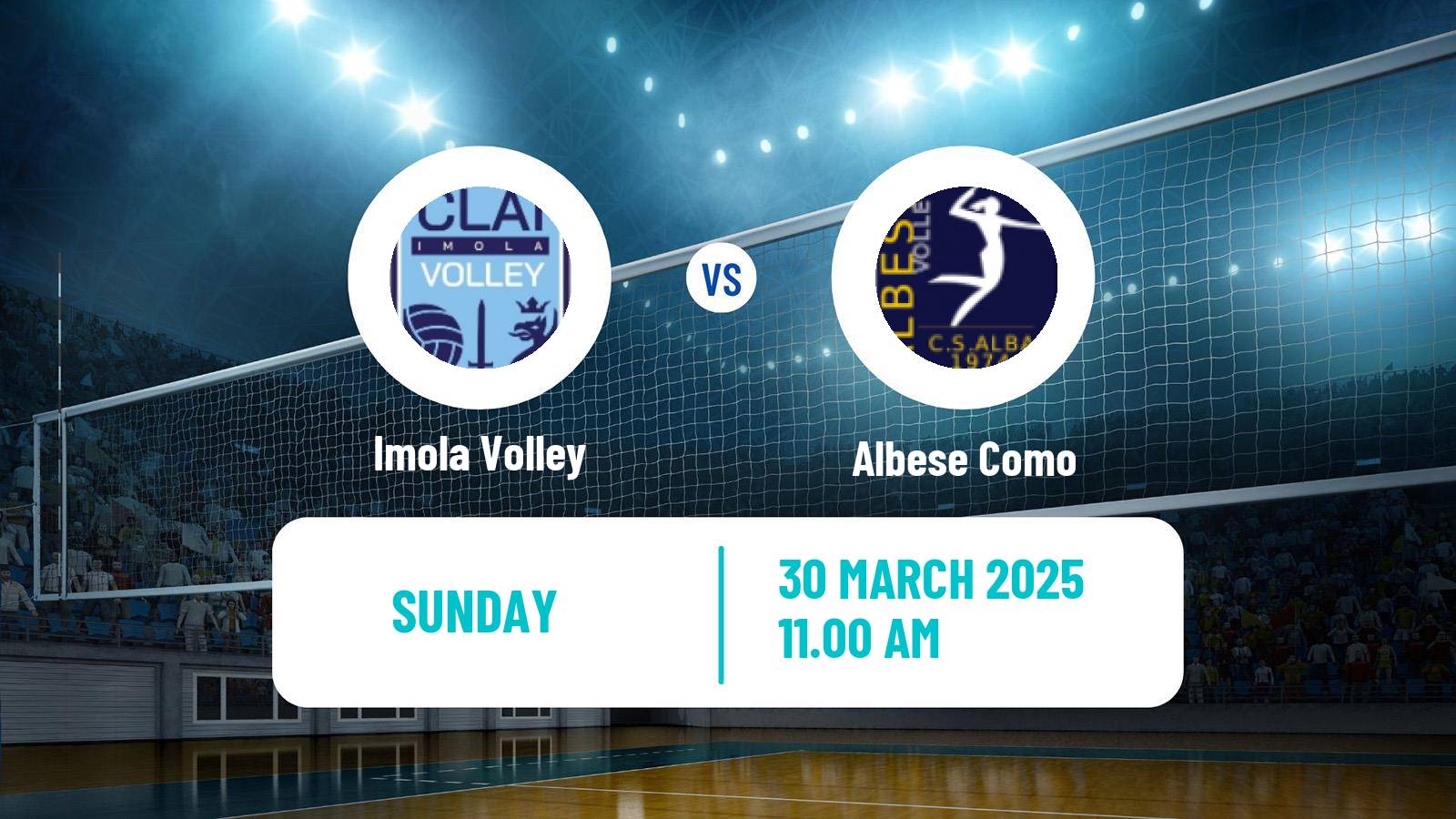 Volleyball Italian Serie A2 Volleyball Women Imola - Albese Como