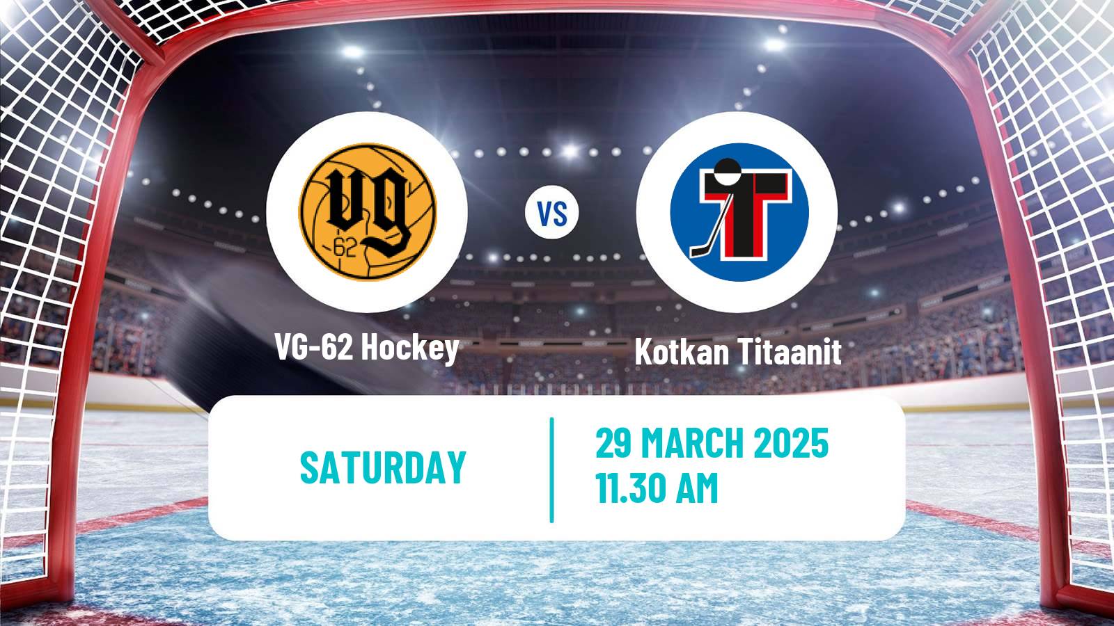 Hockey Finnish Suomi-sarja VG-62 - Kotkan Titaanit
