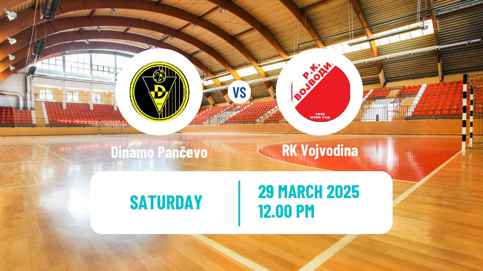 Handball Serbian Superliga Handball Dinamo Pančevo - RK Vojvodina