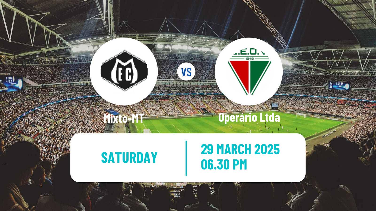 Soccer Brazilian Campeonato Matogrossense Mixto - Operário Ltda