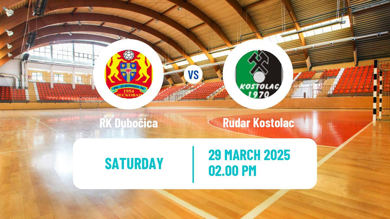 Handball Serbian Superliga Handball Dubočica - Rudar Kostolac