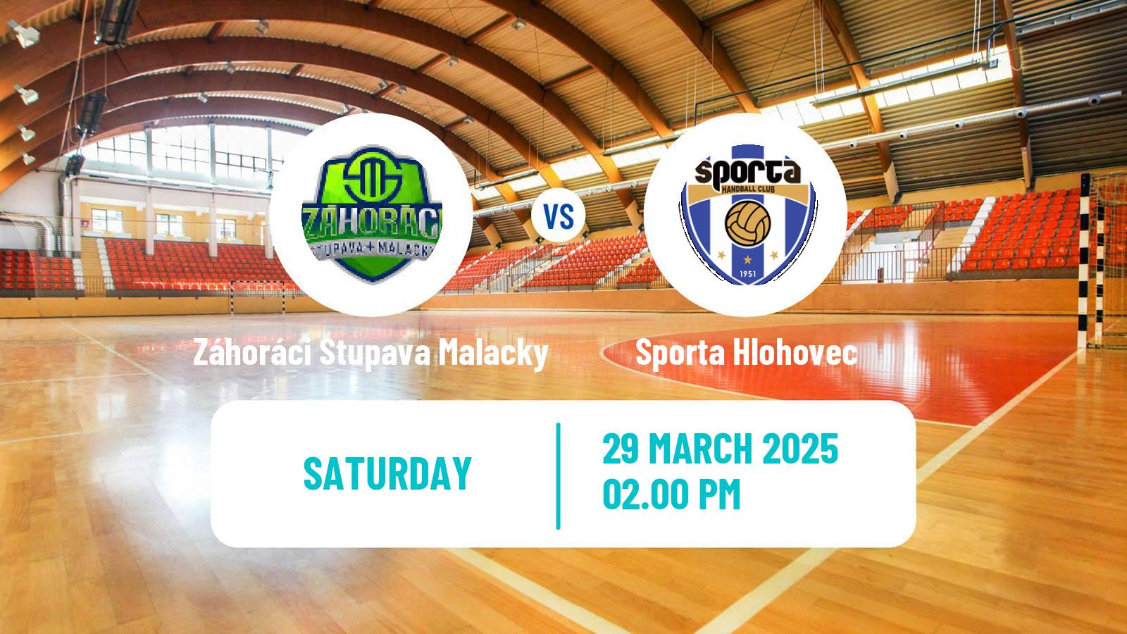 Handball Slovak Extraliga Handball Záhoráci Stupava Malacky - Sporta Hlohovec