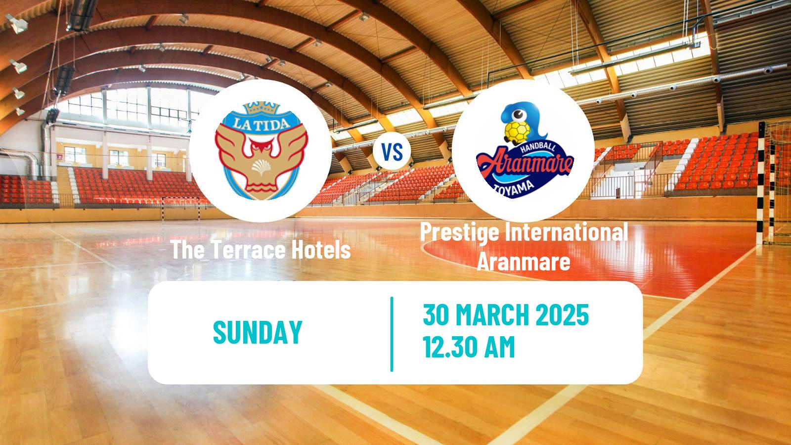 Handball Japan JHL Handball Women The Terrace Hotels - Prestige International Aranmare