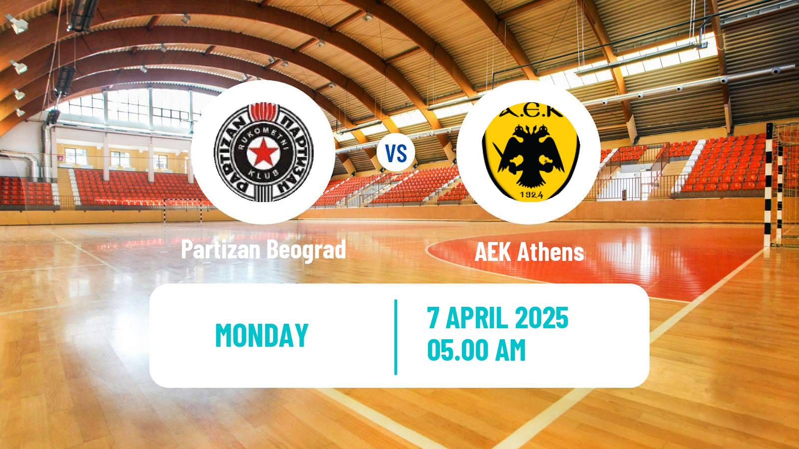 Handball EHF European Cup Partizan Beograd - AEK Athens